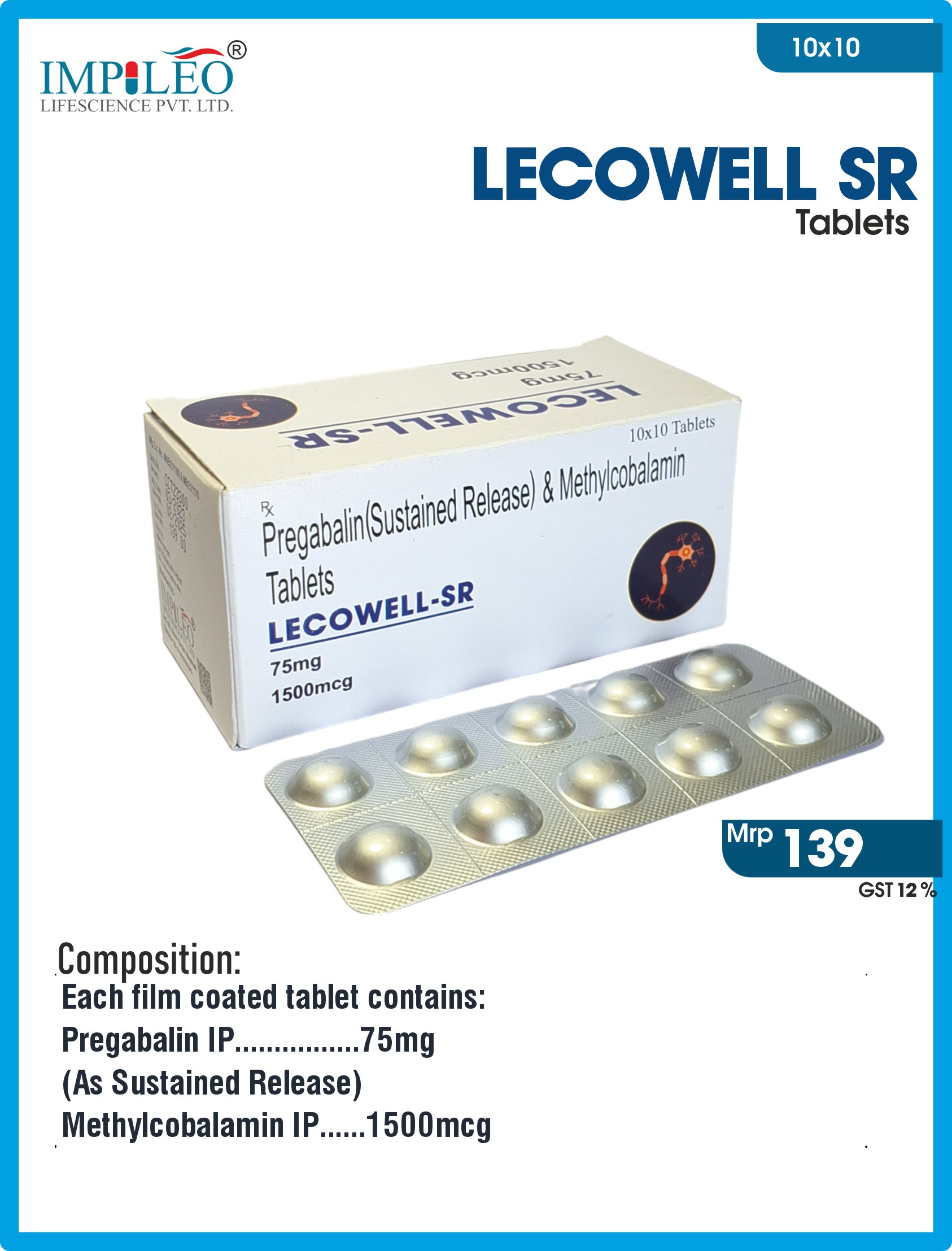 Expand Your Reach : PCD Pharma Franchise in India with LECOWELL SR Tablet